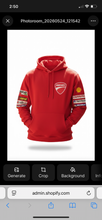 Load image into Gallery viewer, Ducati hoodie
